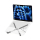 TECH-PROTECT ULS300 Regulowana Podstawka Pod Laptop srebrna 5906302309894 - 1273608 - zdjęcie 2